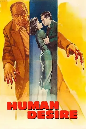 Poster to the movie "Human Desire" #1063768