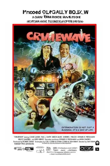 Poster to the movie "Crimewave" #940194