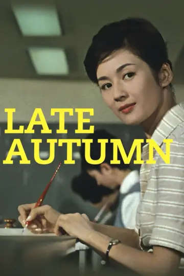 Poster to the movie "Late Autumn" #1622134