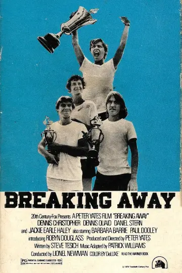 Poster to the movie "Breaking Away" #1074257