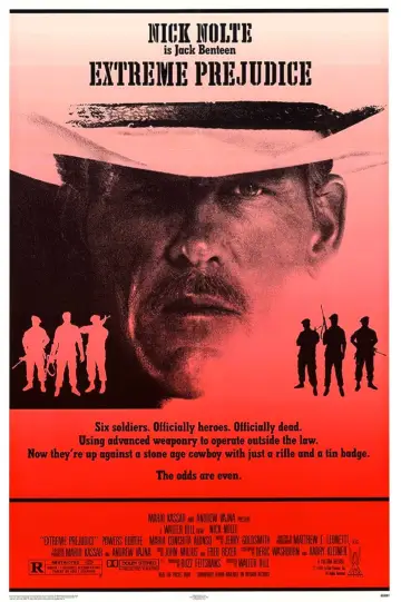 Poster to the movie "Extreme Prejudice" #1089330