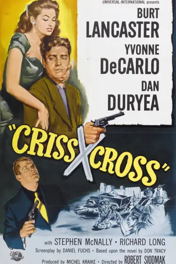 Poster to the movie "Criss Cross" #1098587