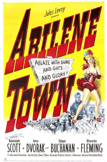 Poster to the movie "Abilene Town" #709084