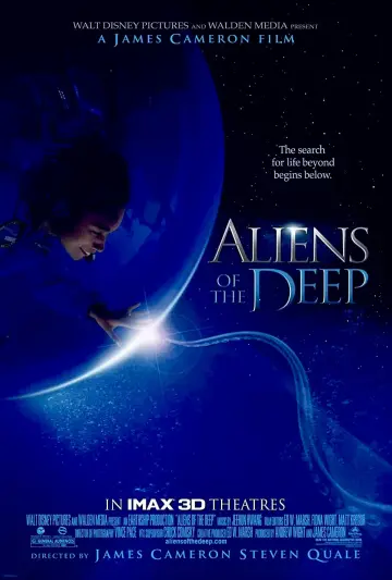 Poster to the movie "Aliens of the Deep" #1059202