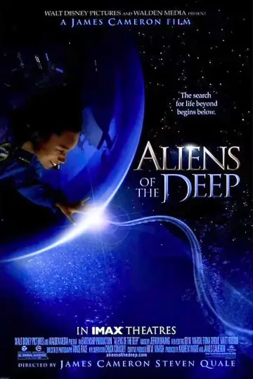 Poster to the movie "Aliens of the Deep" #1059207