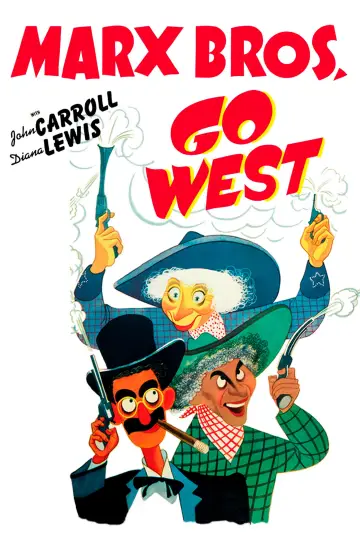Poster to the movie "Go West" #1111201