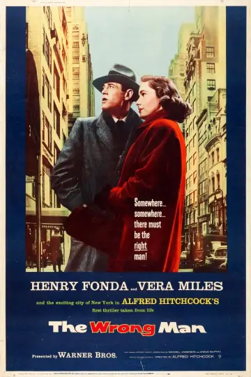 Poster to the movie "The Wrong Man" #236119