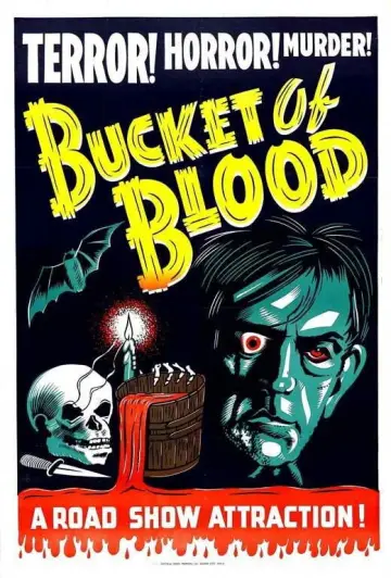 Poster to the movie "A Bucket of Blood" #1039401