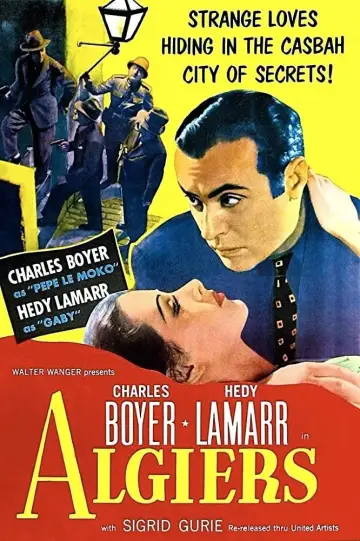 Poster to the movie "Algiers" #720573