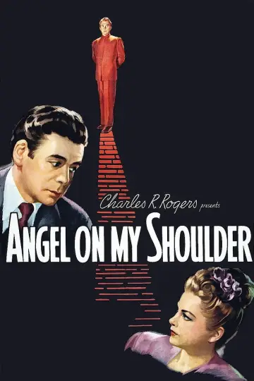 Poster to the movie "Angel on My Shoulder" #1171897