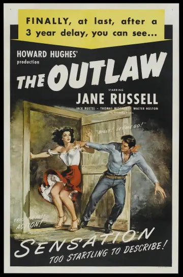 Poster to the movie "The Outlaw" #1046135