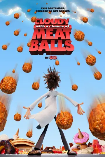 Poster to the movie "Cloudy with a Chance of Meatballs" #44073