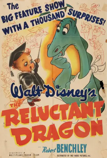 Poster to the movie "The Reluctant Dragon" #1021924