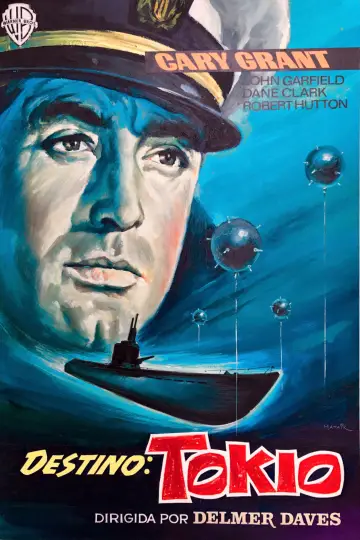 Poster to the movie "Destination Tokyo" #1637308