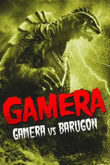 Poster to the movie "Gamera vs. Barugon" #1076133