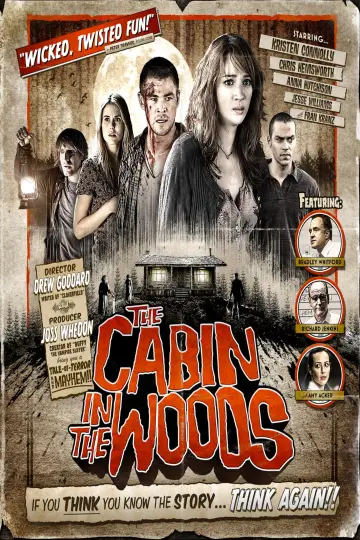 Poster to the movie "The Cabin in the Woods" #916179