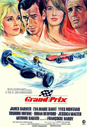Poster to the movie "Grand Prix" #904363