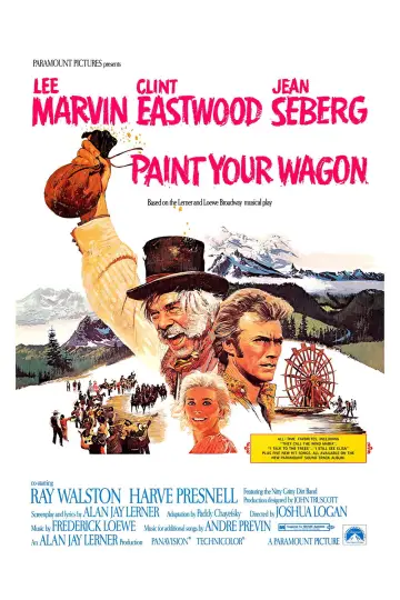 Poster to the movie "Paint Your Wagon" #1023158