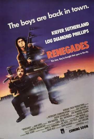 Poster to the movie "Renegades" #1871031