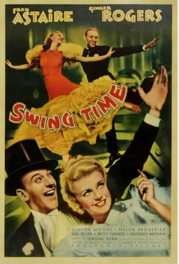 Poster to the movie "Swing Time" #1067047
