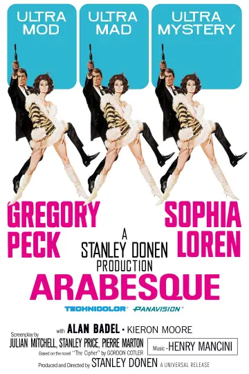 Poster to the movie "Arabesque" #1093937