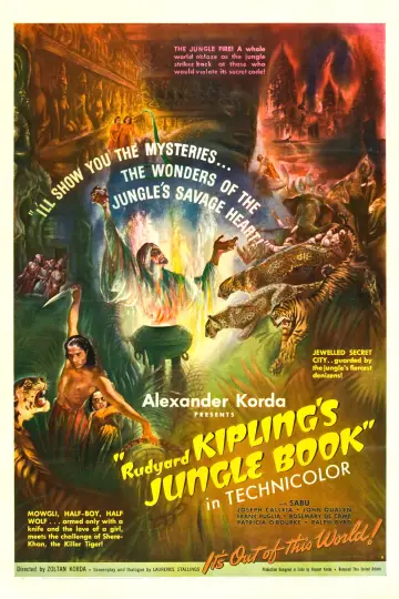 Poster to the movie "Jungle Book" #1042358