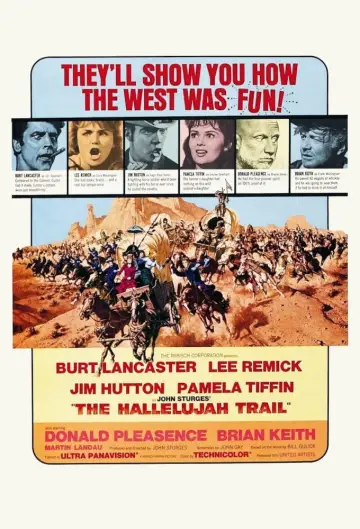 Poster to the movie "The Hallelujah Trail" #1063459