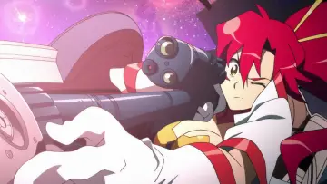Backdrop to the movie "Gurren Lagann the Movie: The Lights in the Sky Are Stars" #941050