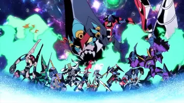 Backdrop to the movie "Gurren Lagann the Movie: The Lights in the Sky Are Stars" #941052