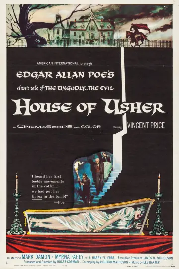 Poster to the movie "House of Usher" #974254