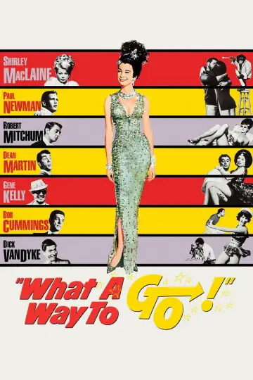 Poster to the movie "What a Way to Go!" #1066695