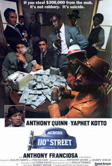 Poster to the movie "Across 110th Street" #1063055