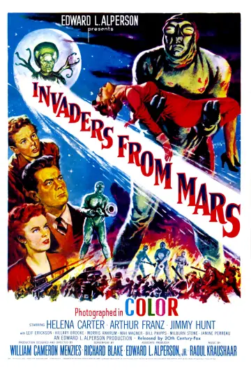 Poster to the movie "Invaders from Mars" #1026136