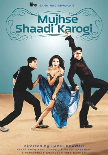 Poster to the movie "Mujhse Shaadi Karogi" #1624897