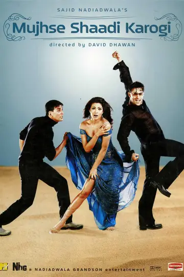 Poster to the movie "Mujhse Shaadi Karogi" #1624898
