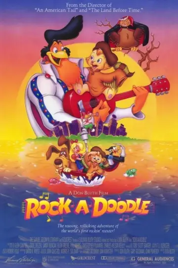 Poster to the movie "Rock-A-Doodle" #1807911