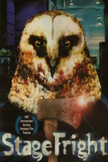 Poster to the movie "Stage Fright" #915639