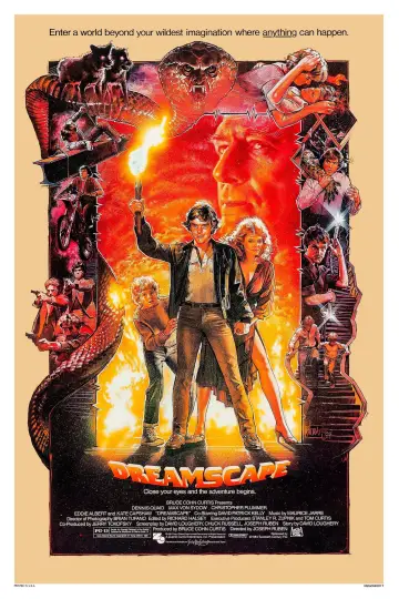Poster to the movie "Dreamscape" #1019847