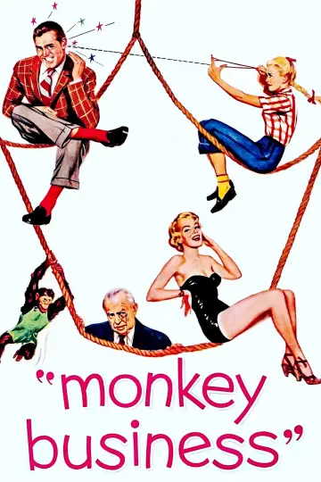 Poster to the movie "Monkey Business" #926945