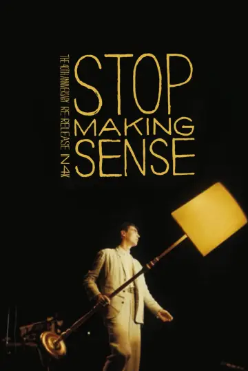 Poster to the movie "Stop Making Sense" #849833