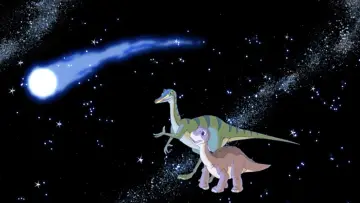 Backdrop to the movie "The Land Before Time VII: The Stone of Cold Fire" #1039624