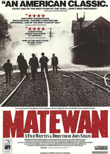 Poster to the movie "Matewan" #1099826