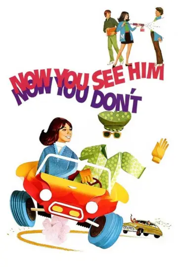 Poster to the movie "Now You See Him, Now You Don