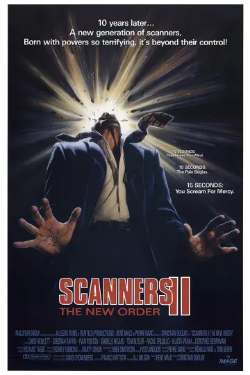 Poster to the movie "Scanners II: The New Order" #1035293