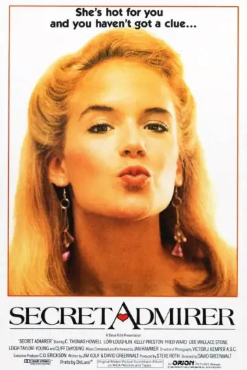 Poster to the movie "Secret Admirer" #727979