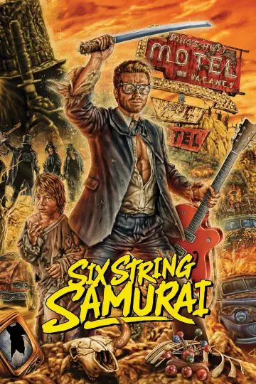 Poster to the movie "Six-String Samurai" #1851027