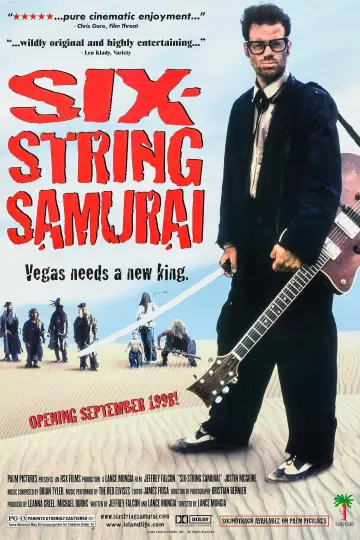 Poster to the movie "Six-String Samurai" #1851029