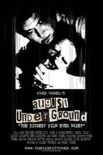 Poster to the movie "August Underground" #856068