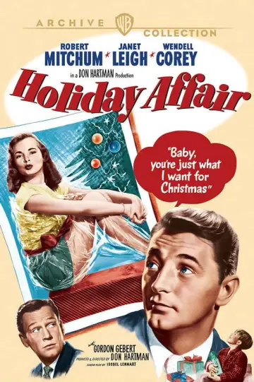Poster to the movie "Holiday Affair" #1109982
