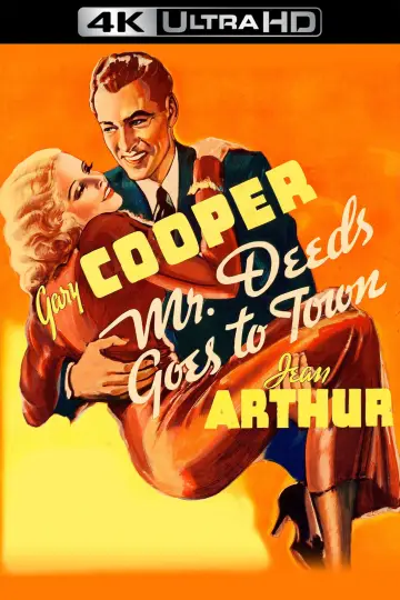 Poster to the movie "Mr. Deeds Goes to Town" #986627